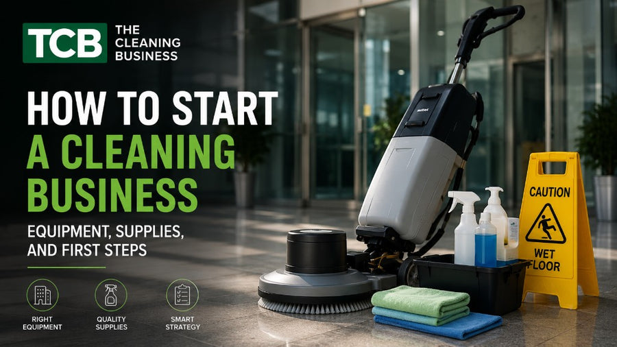 How to Start a Cleaning Business: Equipment, Supplies, and First Steps