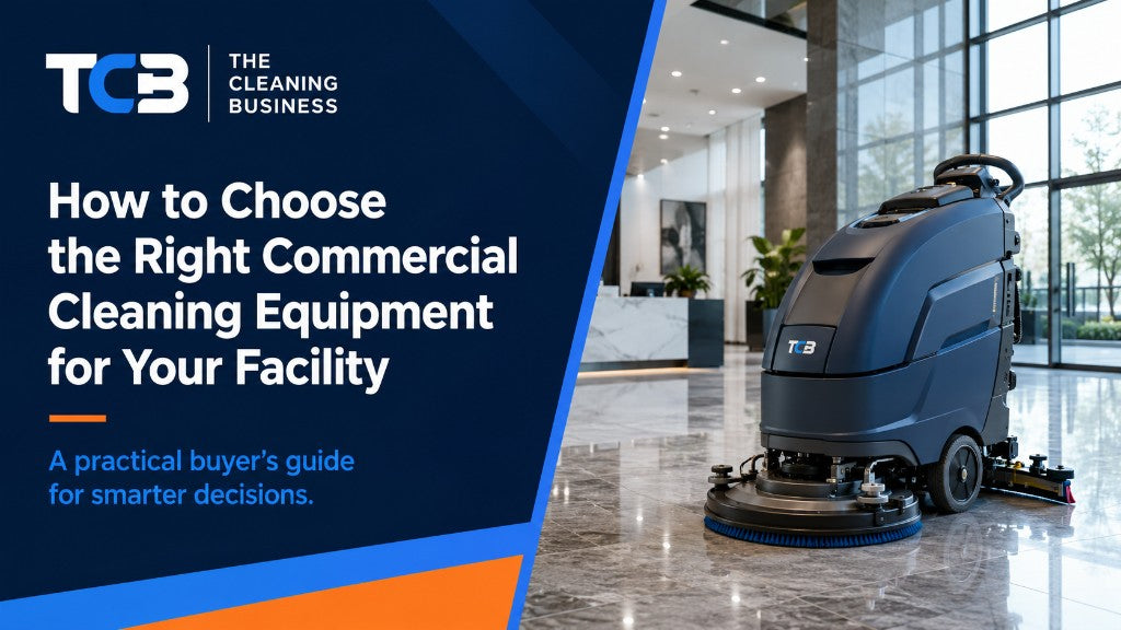 How to Choose the Right Commercial Cleaning Equipment for Your Facility