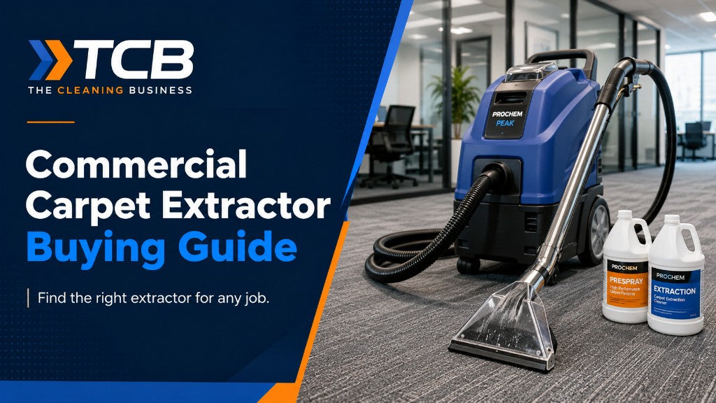 Carpet Extractor Buying Guide for Cleaning Businesses, Hotels, and Offices