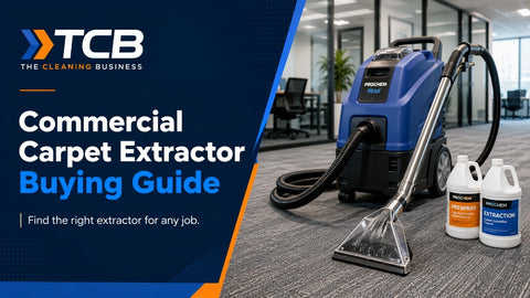Carpet Extractor Buying Guide for Cleaning Businesses, Hotels, and Offices