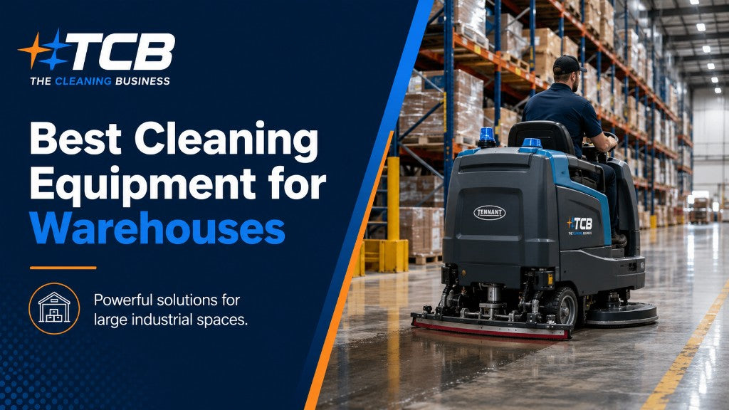 Best Cleaning Equipment for Warehouses and Industrial Facilities