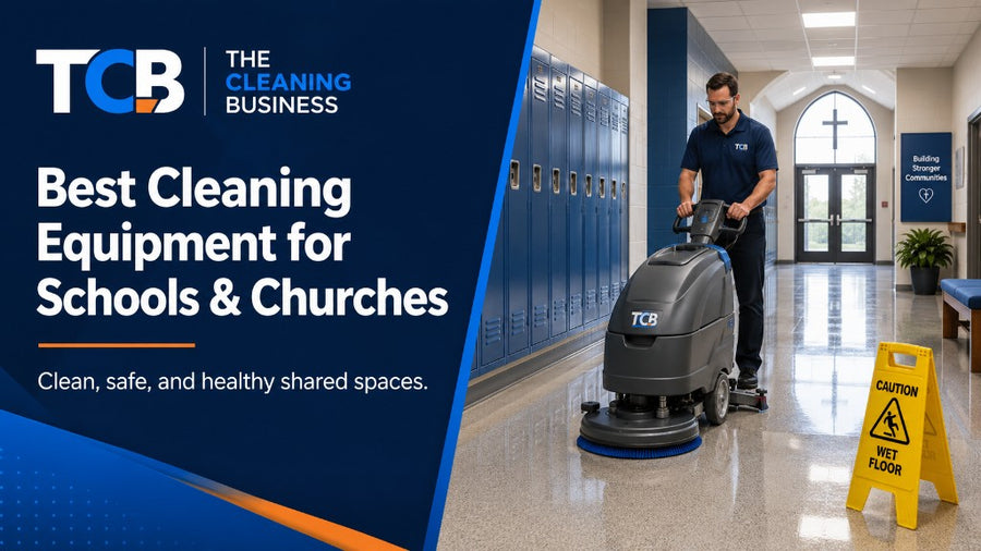 Best Cleaning Equipment for Schools, Churches, and Community Facilities