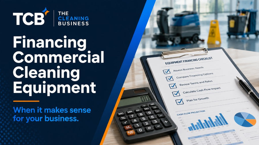Financing Commercial Cleaning Equipment: When It Makes Sense
