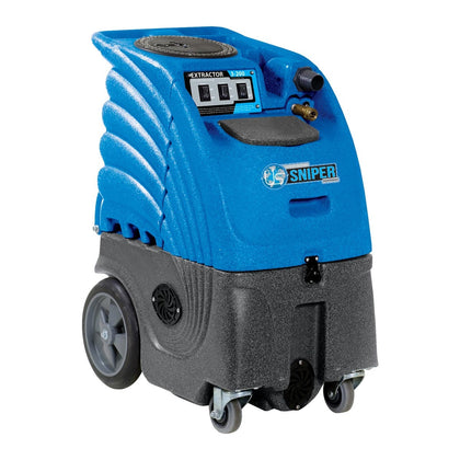Sandia Sniper 400 - 1200 PSI Adjustable Pump Carpet Extractor & Hard Surface Cleaner w/ 25' Vac Hose & 50' Auto-Fill / Auto-Dump Hoses