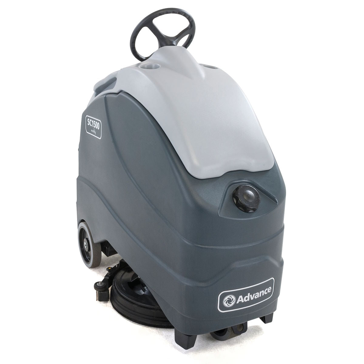 AdvanceÂ® SC1500â„¢ Commercial 20" Stand-On Floor Scrubber w/ EcoFlexâ„¢ & Optional REV Technology
