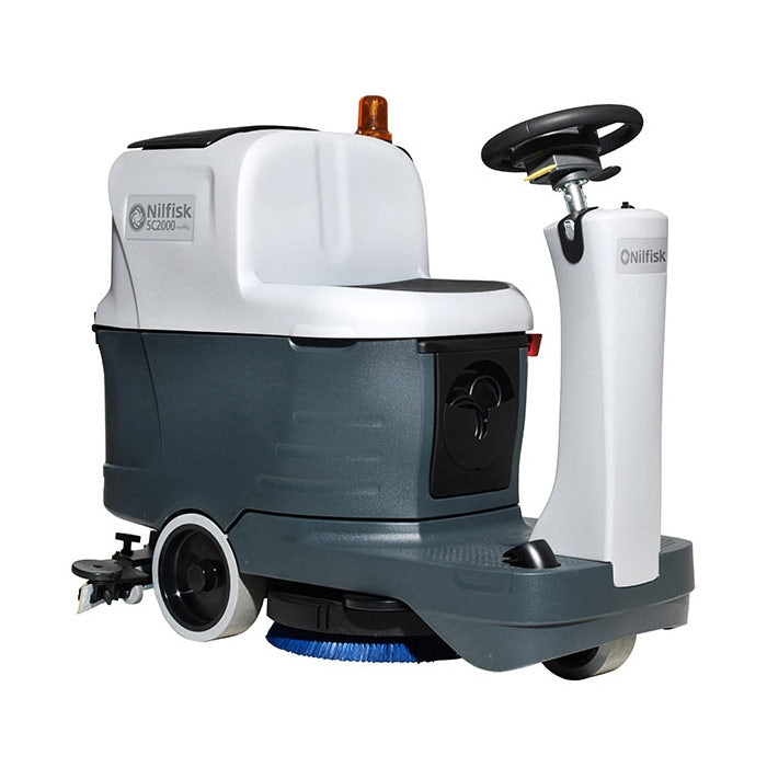 AdvanceÂ® SC2000â„¢ 20" Compact Ride-on Floor Scrubber w/ Pad Drivers - 18.5 Gallons