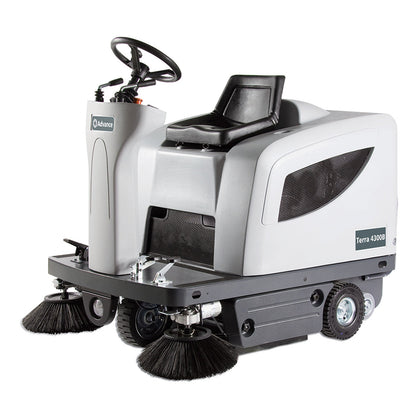 Advance TerraÂ® 4300B Compact Rider Sweeper - 46" Sweeping Path