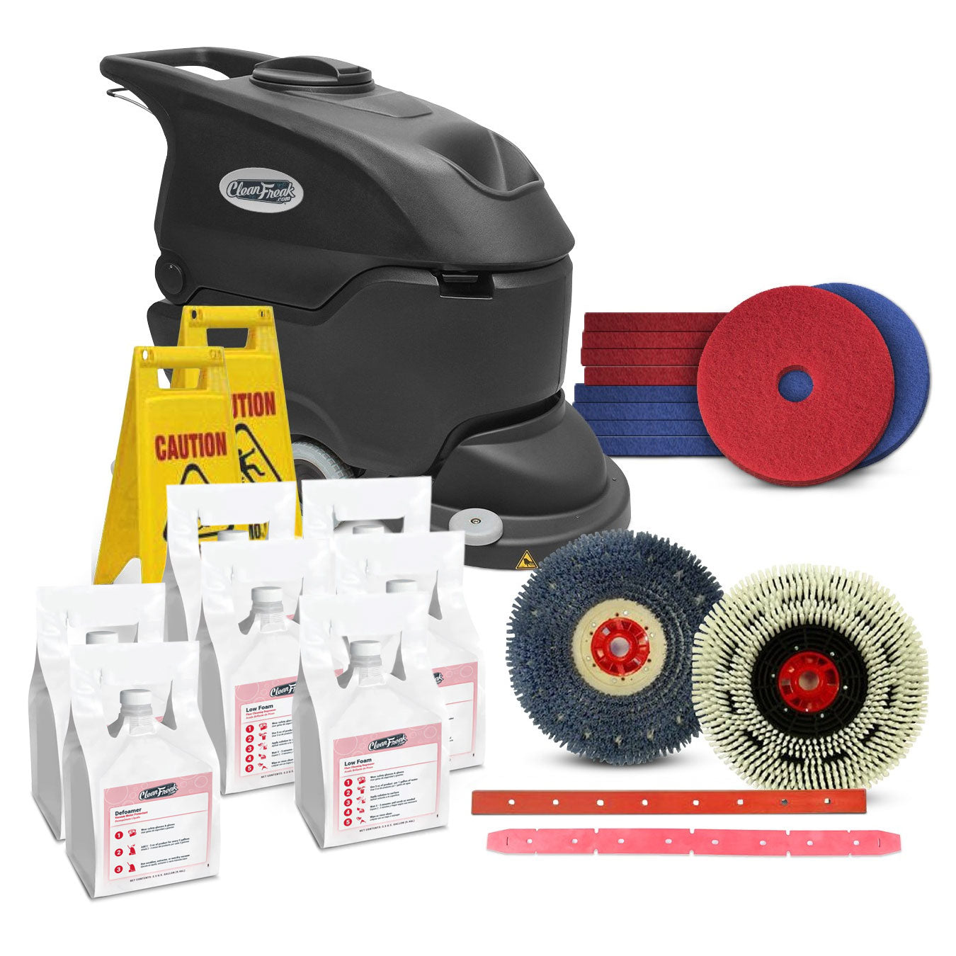 CleanFreakÂ® 'Performer 20' Automatic Floor Scrubber Package