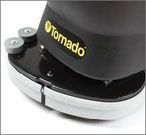 TornadoÂ® 'BR 22/14T' Traction Drive Automatic Cylindrical Floor Scrubber w/ Brushes - 14 Gallons