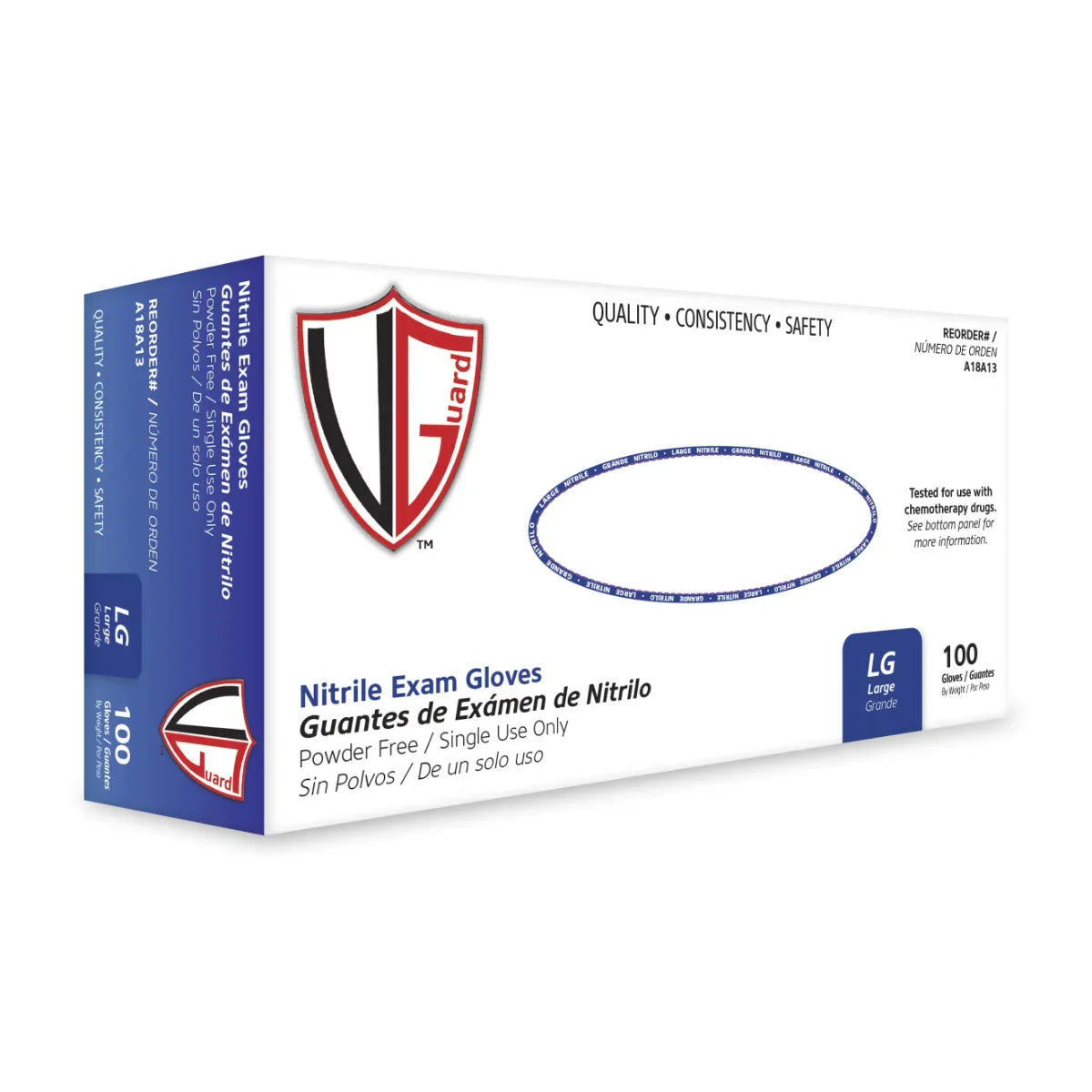 Nitrile Disposable Gloves â€” Box of 100