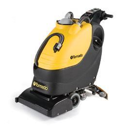 TornadoÂ® 'BR 18/11" Cylindrical Floor Scrubber w/ Brushes - 11 Gallons