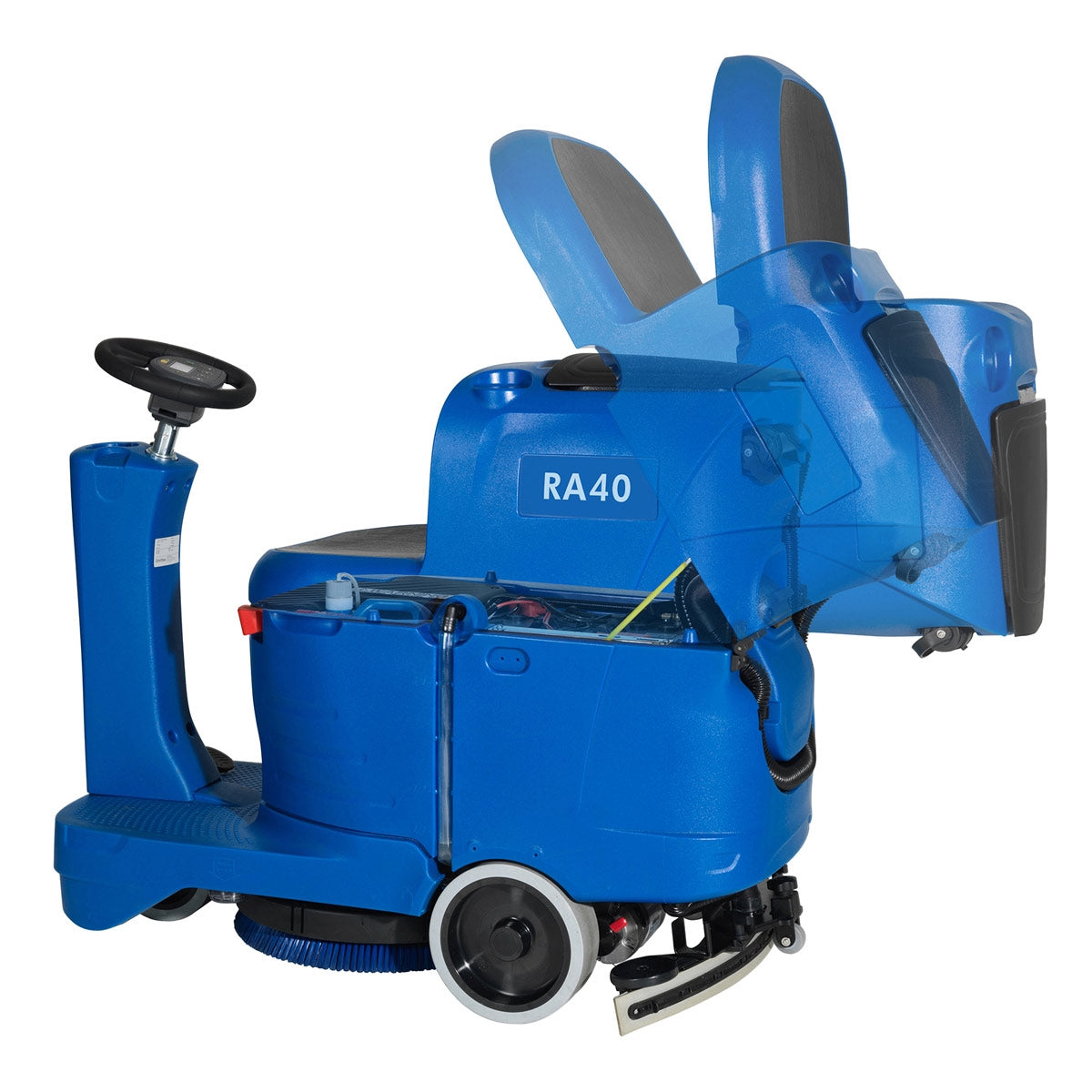ClarkeÂ® RA40â„¢ 20D Rider Floor Scrubber w/ Pad Driver (20" Scrub Deck) - 18.5 Gallons