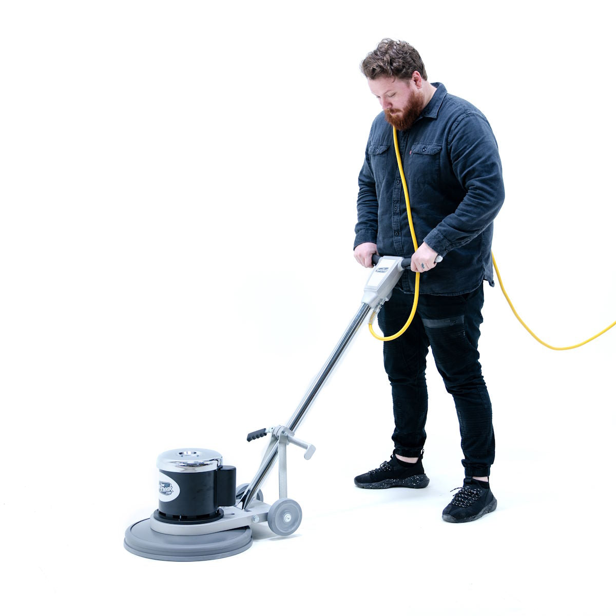 CleanFreak 17" Heavy Duty Floor Buffer w/ Pad Driver — gallery image 2