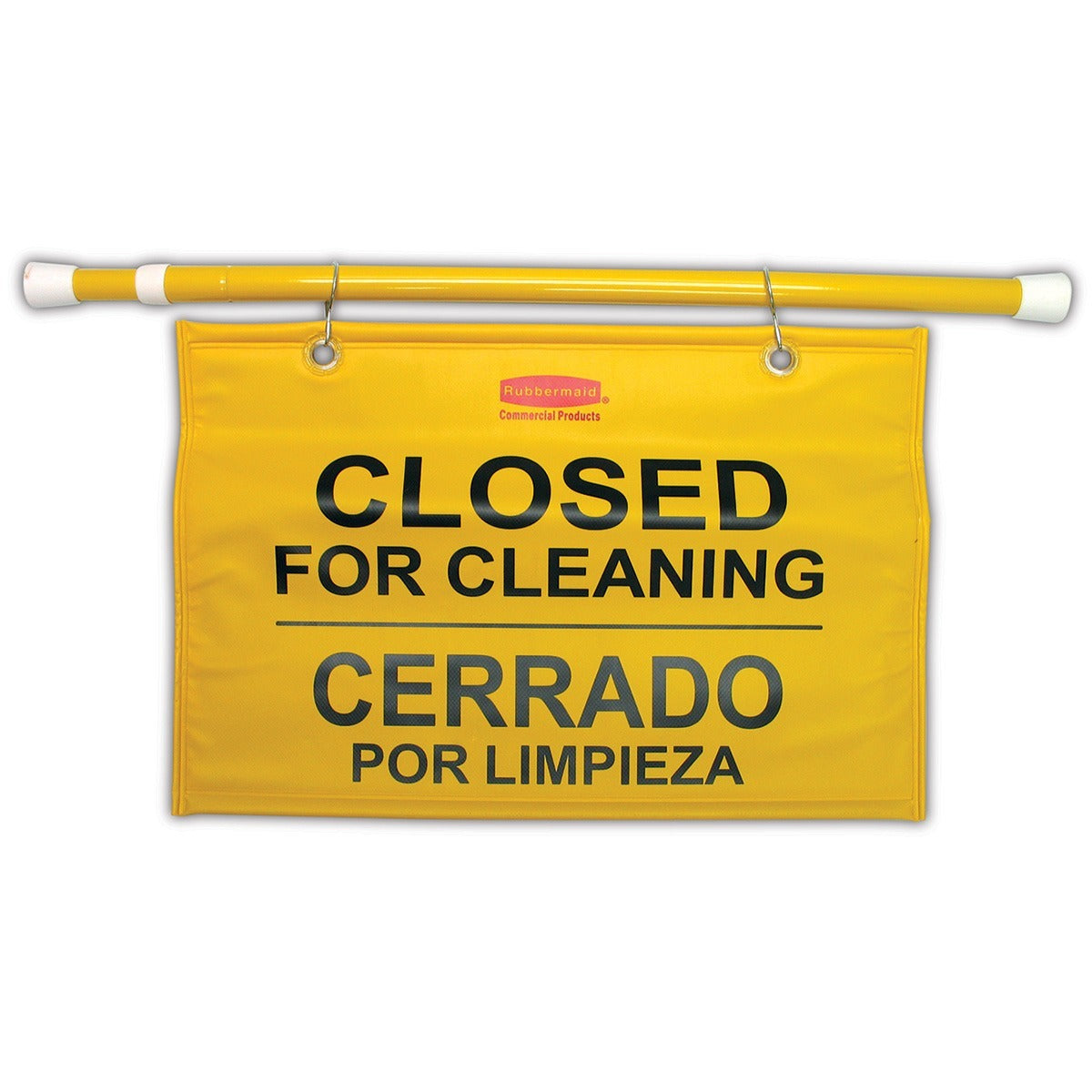 Caution Wet Floor Cone Sign â€” 36 Inch Bilingual — gallery image 1