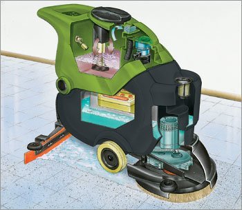 IPC Eagle 20" Brush Driven Scrubber - CT70 - Traction Option