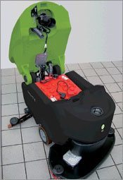 IPC Eagle CT70 Walk Behind 24" Auto Scrubber w/ Brushes - 19 Gallons