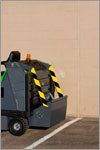 IPC Eagle Genius 58" Outdoor Gas Powered Ride On Sweeper