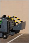 IPC Eagle Genius 58" Outdoor Gas Powered Ride On Sweeper