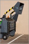 IPC Eagle Genius 58" Outdoor Gas Powered Ride On Sweeper