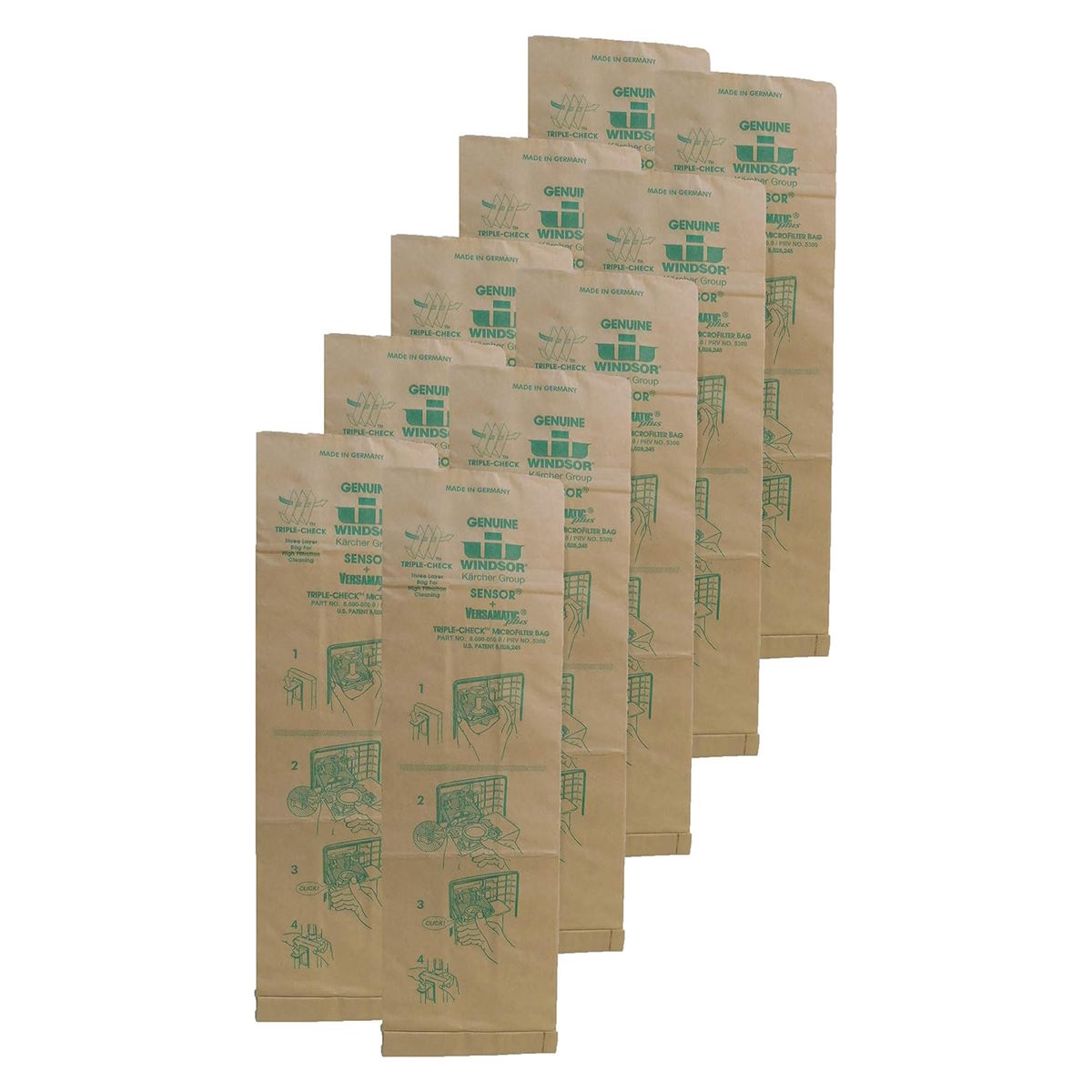 Commercial Vacuum HEPA Filter Bags (10-Pack) — gallery image 3