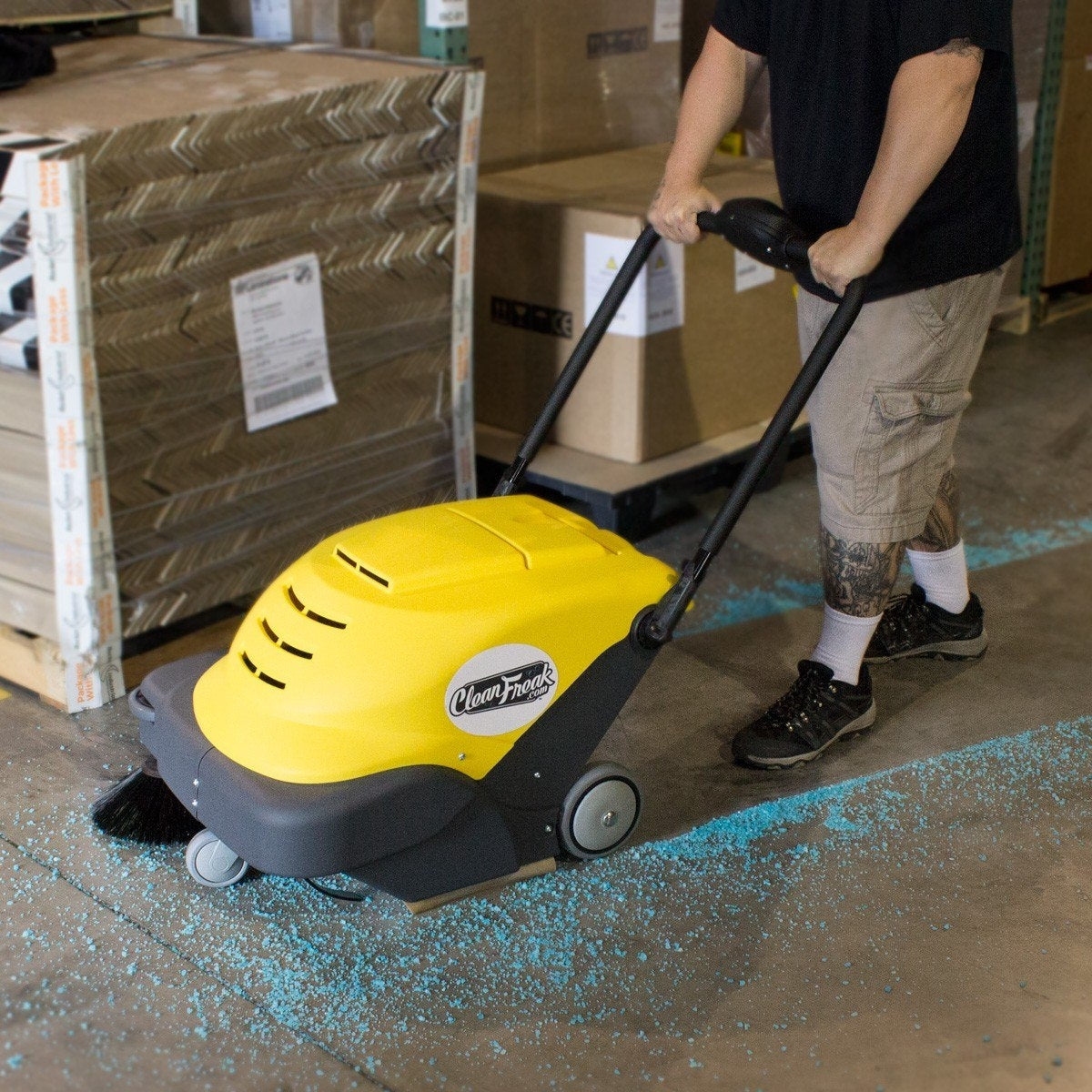 CleanFreak EasySweep Carpet & Floor Vacuum Sweeper — gallery image 2