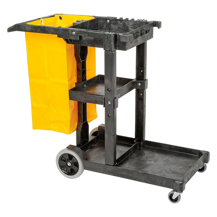 Rubbermaid High-Capacity Janitorial Cleaning Cart