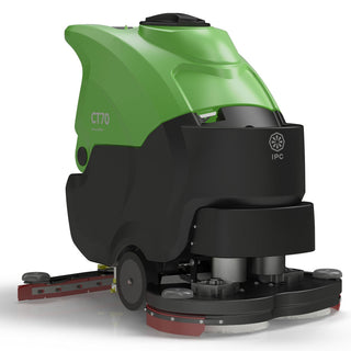 IPC Eagle CT70 ECS 28" Auto Floor Scrubber w/ Microfiber Bonnet Drivers - 19 Gallons
