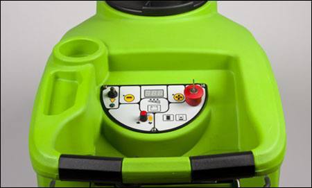 IPC Eagle CT90 Large Area 28" Walk Behind Floor Scrubber w/ Brushes - 24 Gallons