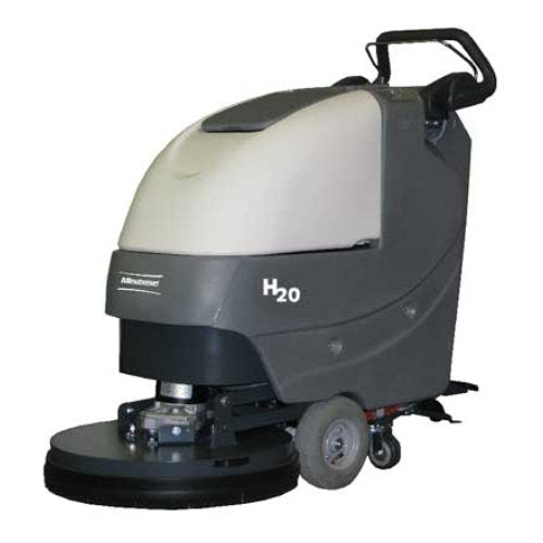 MinutemanÂ® H20 Automatic Floor Scrubber for Hospitals w/ Antimicrobial Tank & Pad Driver - 12 Gallons