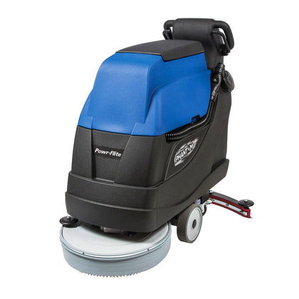 Powr-Flite® Phantom 20" Traction Drive Automatic Floor Scrubber w/ Pad Driver - 16 Gallons