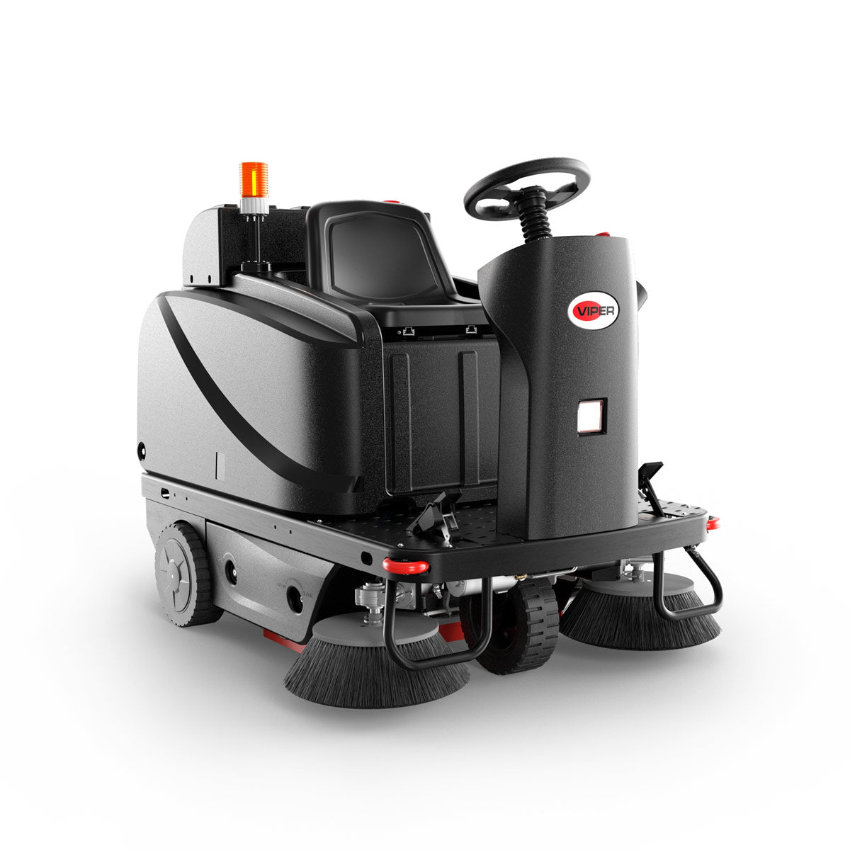 Viper ROS1300 Rider Floor Sweeper w/ Dust Control - 53" Sweeping Path — gallery image 1