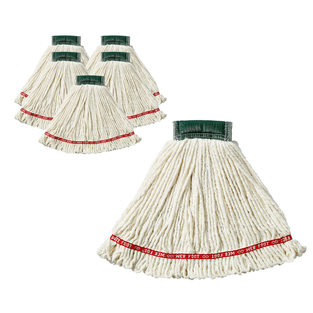 Commercial Wet Mop Head â€” Large Looped End — gallery image 3