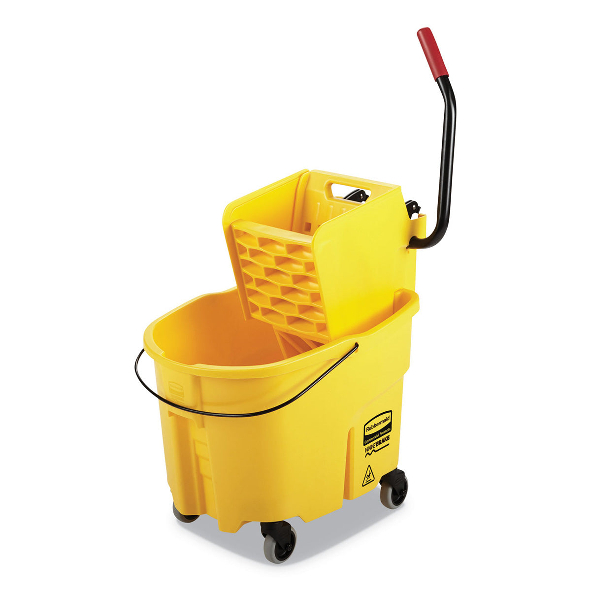 Dual Compartment Mop Bucket & Wringer â€” 35 Quart — gallery image 2