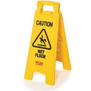 Caution Wet Floor Sign â€” 26" A-Frame