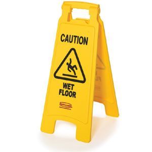 Caution Wet Floor Sign â€” 26" A-Frame