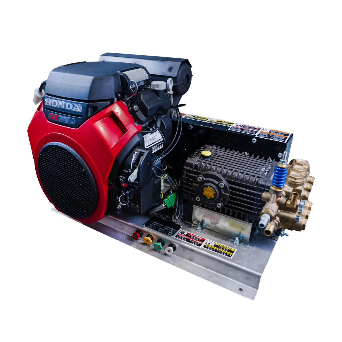 CleanFreakÂ® Skid Mount Honda GX690 Engine w/ 8.0 GPM General Pump Pressure Washer (Gas) - 3,500 PSI — gallery image 2