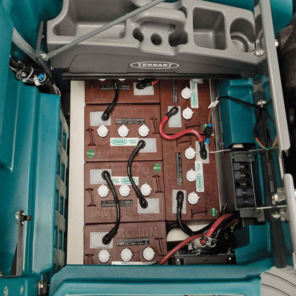 TennantÂ® T16 36" Ride-On Automatic Floor Scrubber w/ ec-H2Oâ„¢ Technology (Disk Scrub Deck) â€“ 50 Gallons