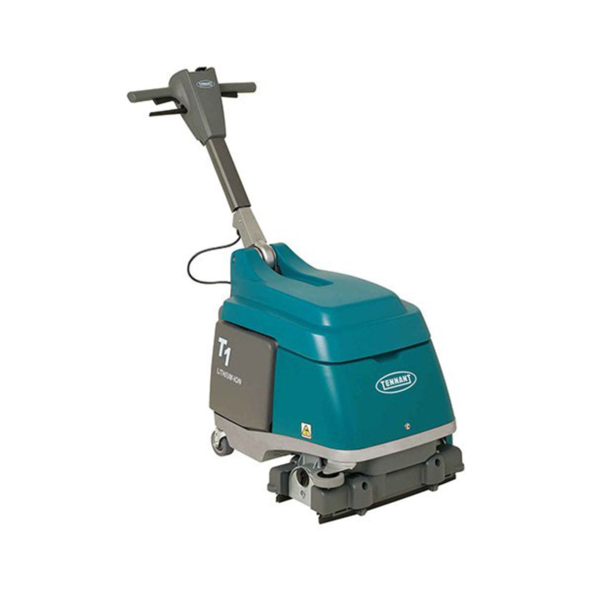 TennantÂ® T1 15â€ Walk Behind Micro Scrubber w/ Cylindrical Brush (Battery & Electric Options) - 3 Gallons