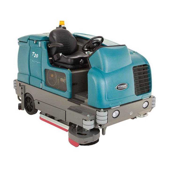 Tennant® T20 Industrial Ride-On Floor Scrubber w/ ES® Extended Scrub & ec-H2O™ Technology Options – 80 Gallons