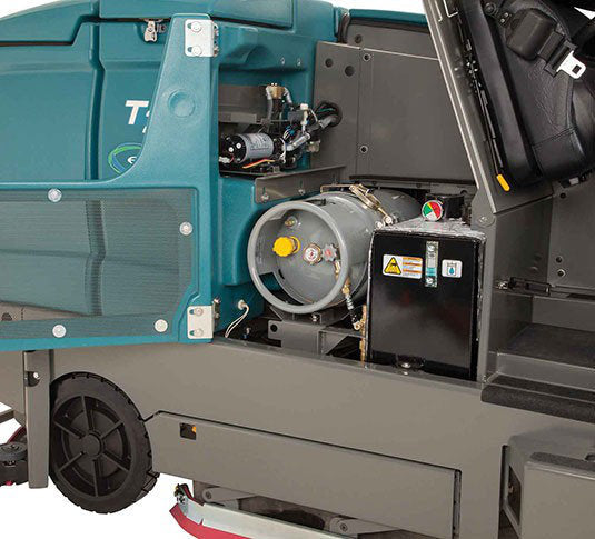 TennantÂ® T20 Industrial Ride-On Floor Scrubber w/ ESÂ® Extended Scrub & ec-H2Oâ„¢ Technology Options â€“ 80 Gallons