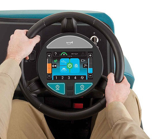 TennantÂ® T20 Industrial Ride-On Floor Scrubber w/ ESÂ® Extended Scrub & ec-H2Oâ„¢ Technology Options â€“ 80 Gallons