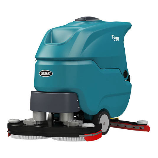 TennantÂ® T390 Self-Propelled 28" Walk Behind Automatic Floor Scrubber w/ Pad Drivers - 17 Gallons