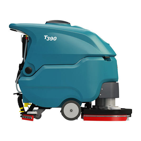 TennantÂ® T390 Self-Propelled 28" Walk Behind Automatic Floor Scrubber w/ Pad Drivers - 17 Gallons