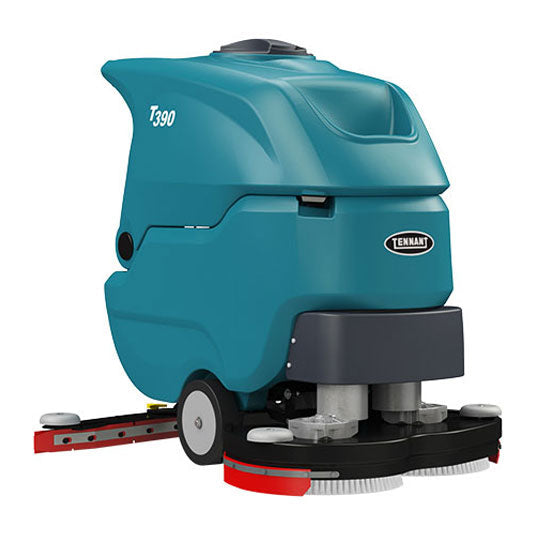 TennantÂ® T390 Self-Propelled 28" Walk Behind Automatic Floor Scrubber w/ Pad Drivers - 17 Gallons