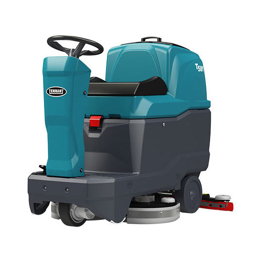 TennantÂ® T581 Micro 20" Ride-On Floor Scrubber w/ Pad Driver - 20 Gallons