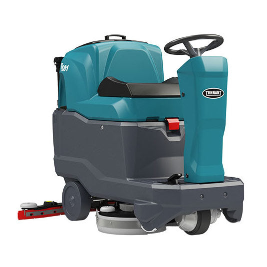 TennantÂ® T581 Micro 20" Ride-On Floor Scrubber w/ Pad Driver - 20 Gallons