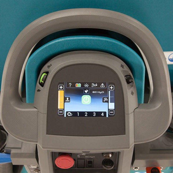 TennantÂ® T600 Self-Propelled Walk Behind Automatic Floor Scrubber w/ Pad Drivers (28",  32" & 36" Deck Options) - 32 Gallons