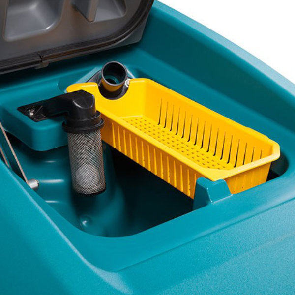 TennantÂ® T600 Self-Propelled Walk Behind Automatic Floor Scrubber w/ Pad Drivers (28",  32" & 36" Deck Options) - 32 Gallons