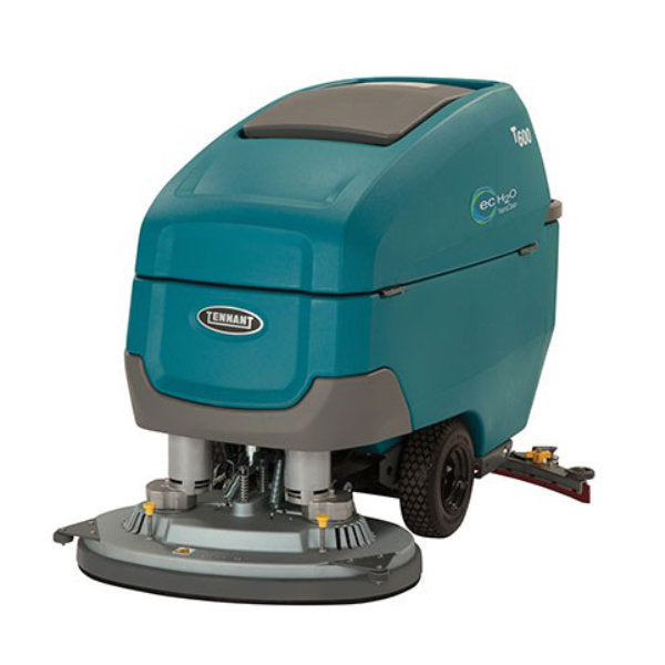 TennantÂ® T600 Self-Propelled Walk Behind Automatic Floor Scrubber w/ Pad Drivers (28",  32" & 36" Deck Options) - 32 Gallons
