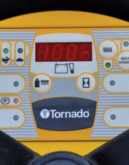 TornadoÂ® BD 26/27 Rider Auto Scrubber w/ Pad Drivers - 27 Gallons